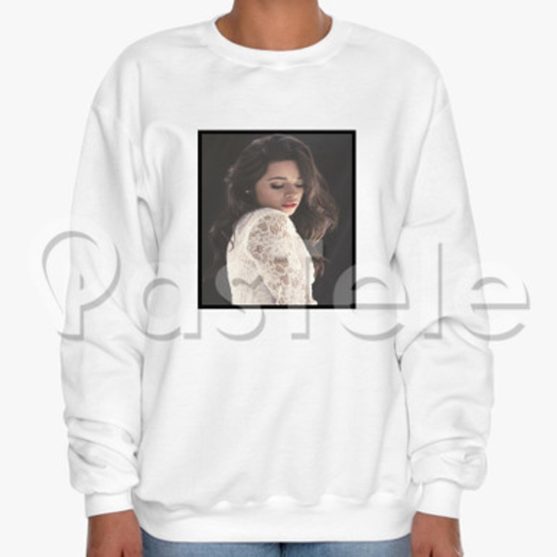 Camila Cabello Fifth Harmony Custom Unisex Crewneck Sweatshirt Cotton Polyester Fabric