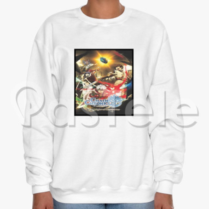 Chain Chronicle The Light of Haecceitas Custom Unisex Crewneck Sweatshirt Cotton Polyester Fabric