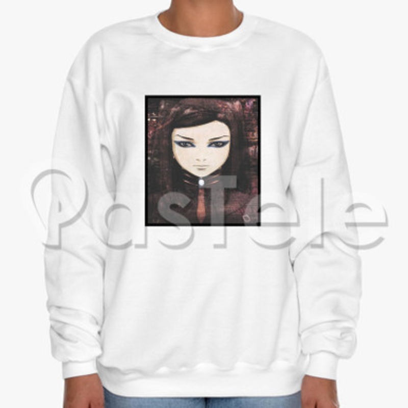 Ergo Proxy 2 Custom Unisex Crewneck Sweatshirt Cotton Polyester Fabric
