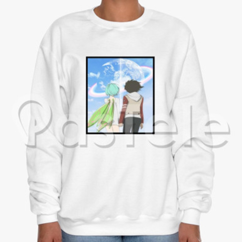 Eureka Seven 2 Custom Unisex Crewneck Sweatshirt Cotton Polyester Fabric