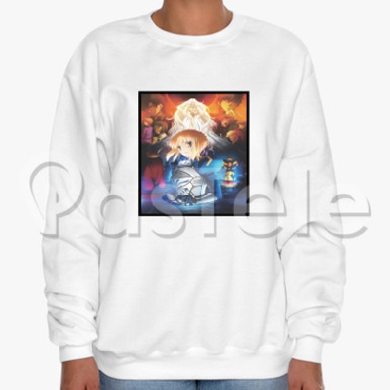 Fate Zero Custom Unisex Crewneck Sweatshirt Cotton Polyester Fabric