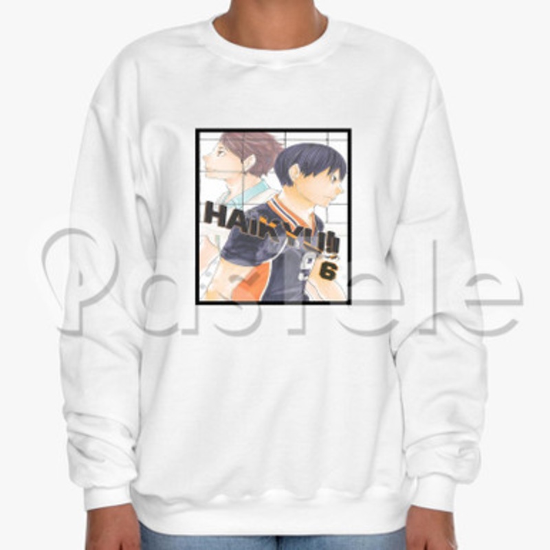 Haikyu Volume 6 Custom Unisex Crewneck Sweatshirt Cotton Polyester Fabric