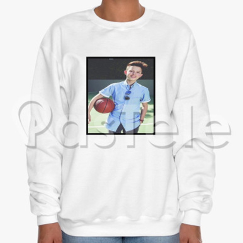 Jacob Sartorius Custom Unisex Crewneck Sweatshirt Cotton Polyester Fabric