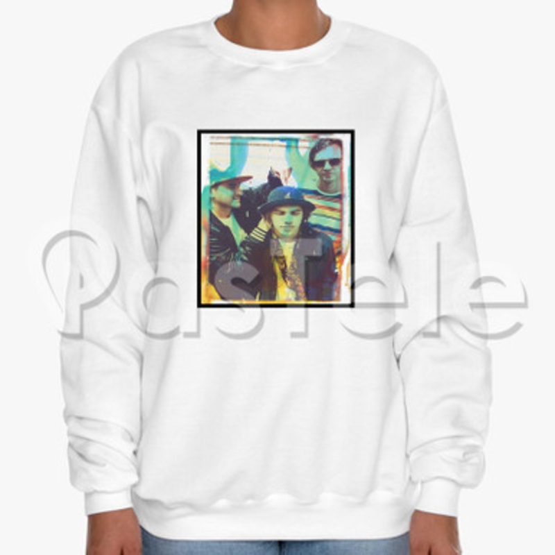 Jagwar Ma Custom Unisex Crewneck Sweatshirt Cotton Polyester Fabric