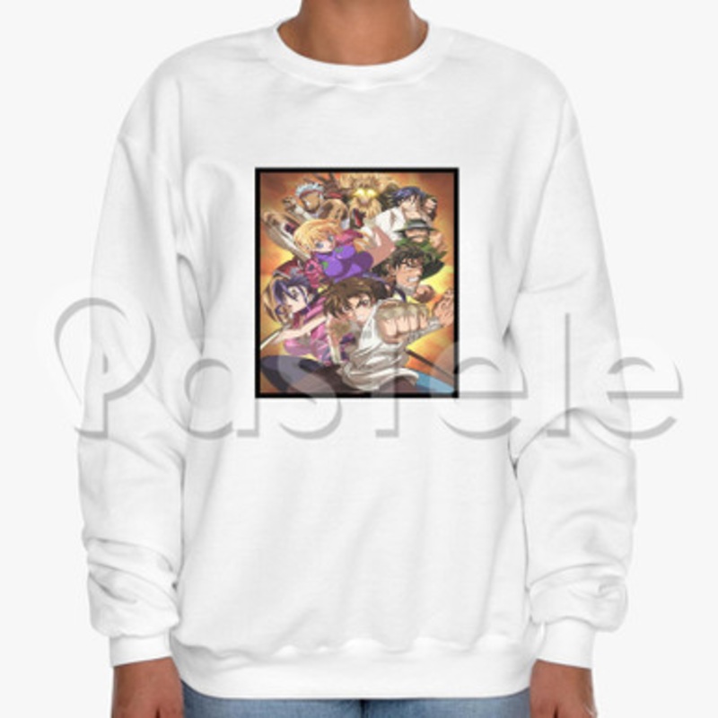 Kenichi The Mightiest Disciple Custom Unisex Crewneck Sweatshirt Cotton Polyester Fabric