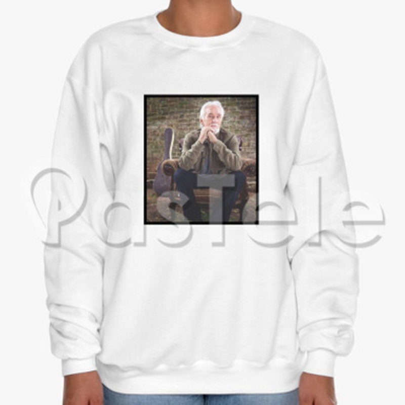 Kenny Rogers Custom Unisex Crewneck Sweatshirt Cotton Polyester Fabric