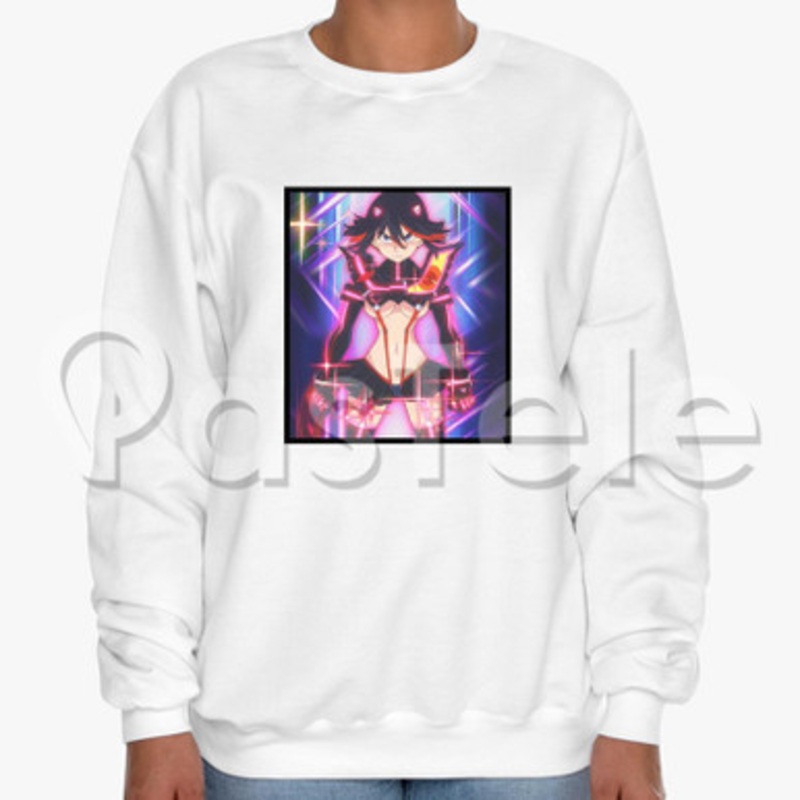 Kill la Kill 2 Custom Unisex Crewneck Sweatshirt Cotton Polyester Fabric