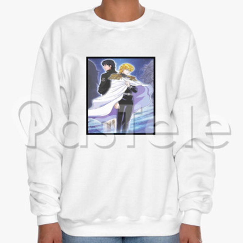 Legend of the Galactic Heroes Custom Unisex Crewneck Sweatshirt Cotton Polyester Fabric