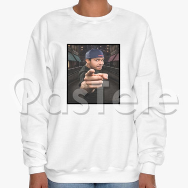 Pablo Francisco Custom Unisex Crewneck Sweatshirt Cotton Polyester Fabric