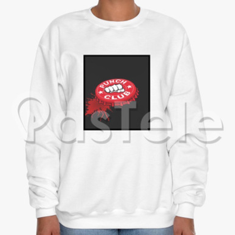 Punch Club Custom Unisex Crewneck Sweatshirt Cotton Polyester Fabric