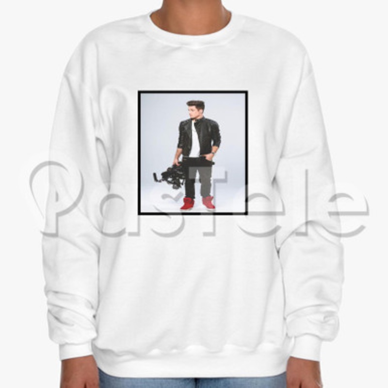 Sawyer Hartman Custom Unisex Crewneck Sweatshirt Cotton Polyester Fabric