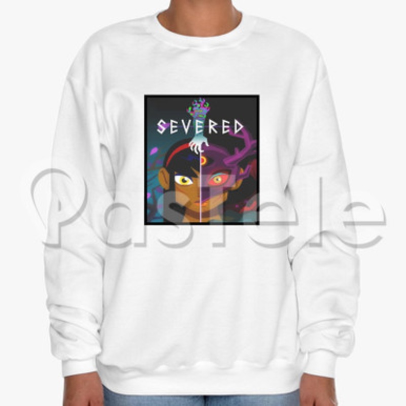 Severed Custom Unisex Crewneck Sweatshirt Cotton Polyester Fabric