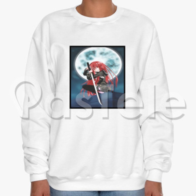 Shakugan No Shana Custom Unisex Crewneck Sweatshirt Cotton Polyester Fabric