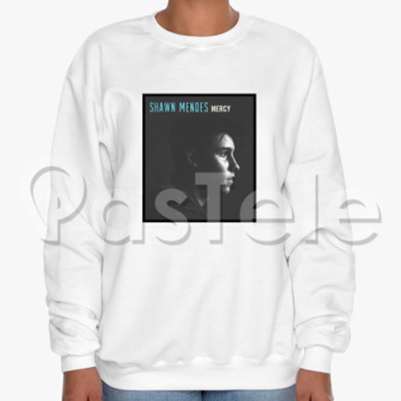 Shawn Mendes Mercy Custom Unisex Crewneck Sweatshirt Cotton Polyester Fabric