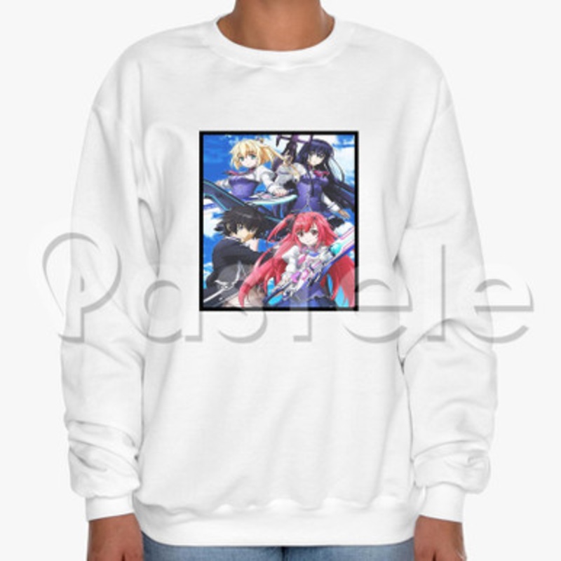 Sky Wizards Academy Custom Unisex Crewneck Sweatshirt Cotton Polyester Fabric