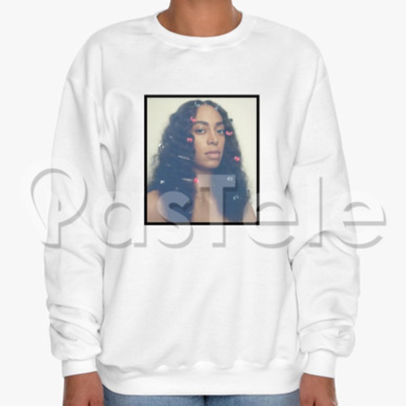Solange Don t Touch My Hair Custom Unisex Crewneck Sweatshirt Cotton Polyester Fabric