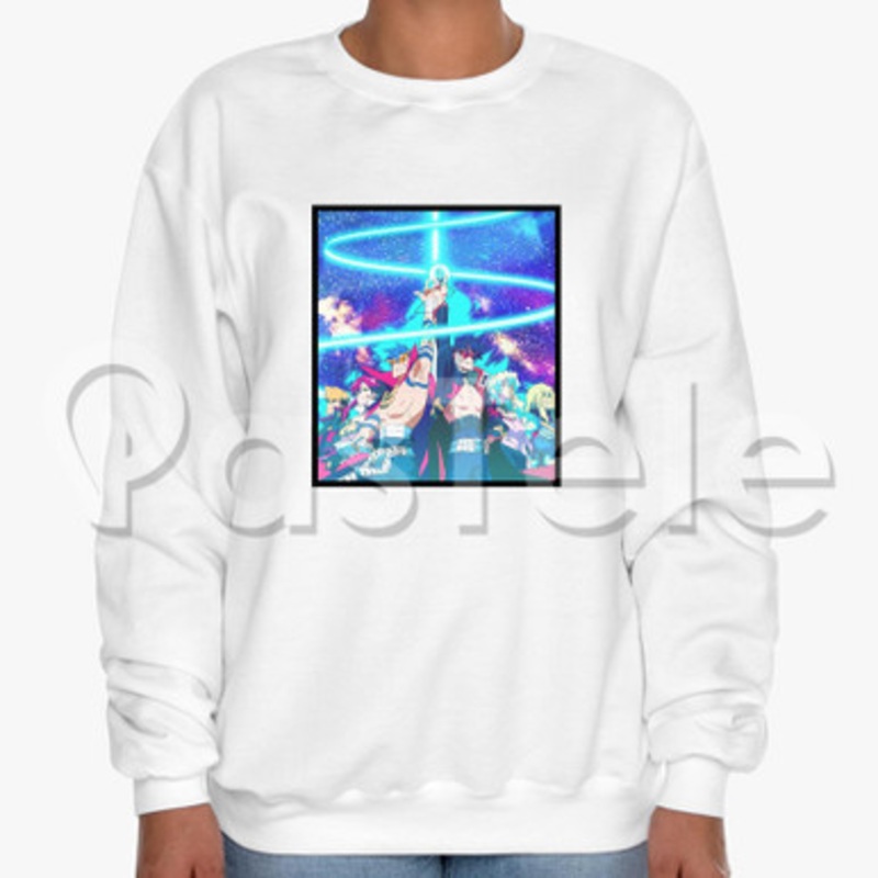 Tengen Toppa Gurren Lagann 2 Custom Unisex Crewneck Sweatshirt Cotton Polyester Fabric