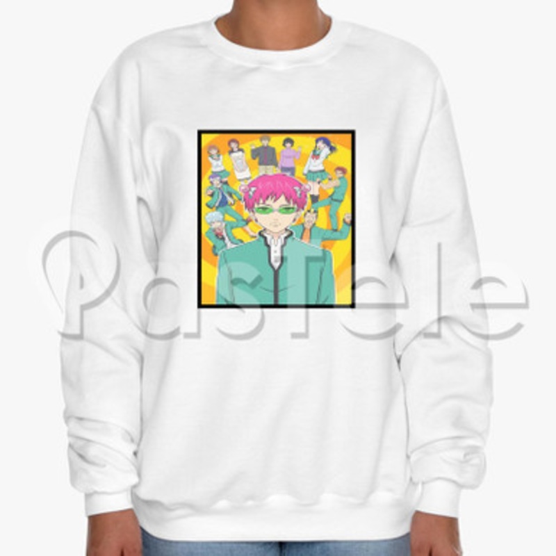 The Disastrous Life of Saiki K 2 Custom Unisex Crewneck Sweatshirt Cotton Polyester Fabric