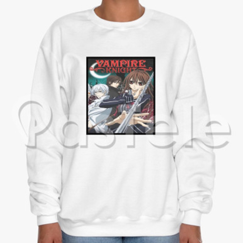 Vampire Knight 2 Custom Unisex Crewneck Sweatshirt Cotton Polyester Fabric
