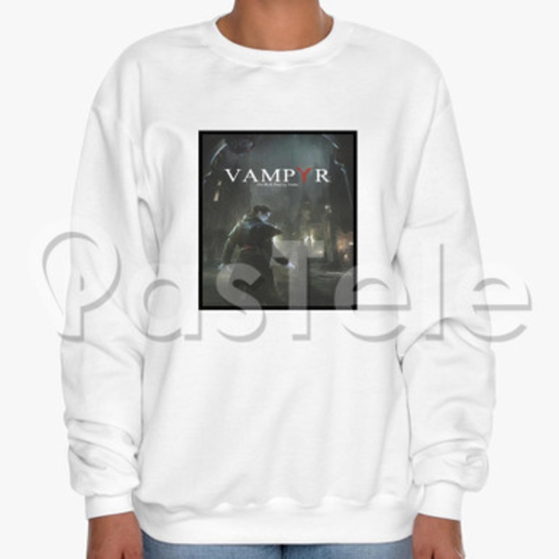 Vampyr Custom Unisex Crewneck Sweatshirt Cotton Polyester Fabric