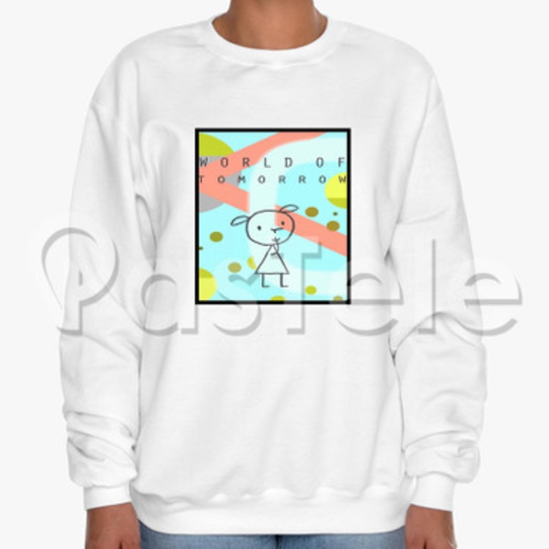 World of Tomorrow It s Such a Beautiful Day Custom Unisex Crewneck Sweatshirt Cotton Polyester Fabri