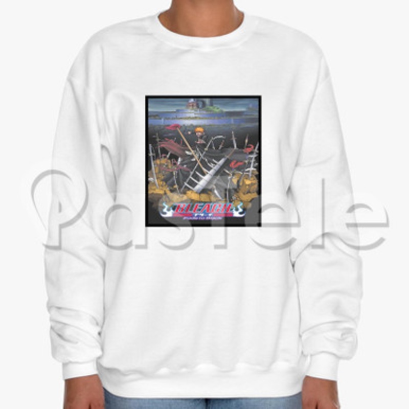 Bleach The Movie Fade to Black Custom Unisex Crewneck Sweatshirt Cotton Polyester Fabric