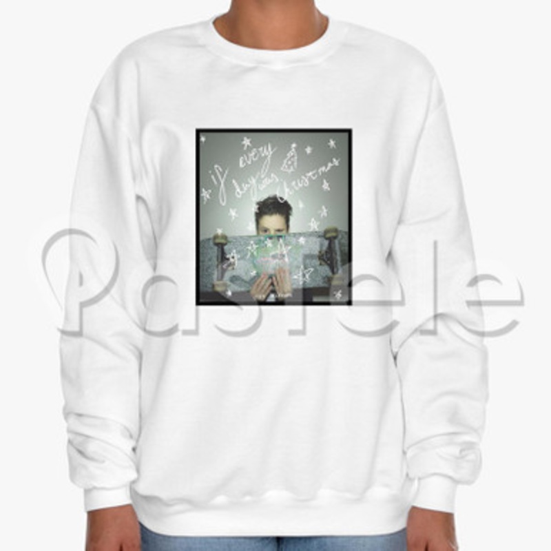 Cruz Beckham If Everyday Was Christmas Custom Unisex Crewneck Sweatshirt Cotton Polyester Fabric