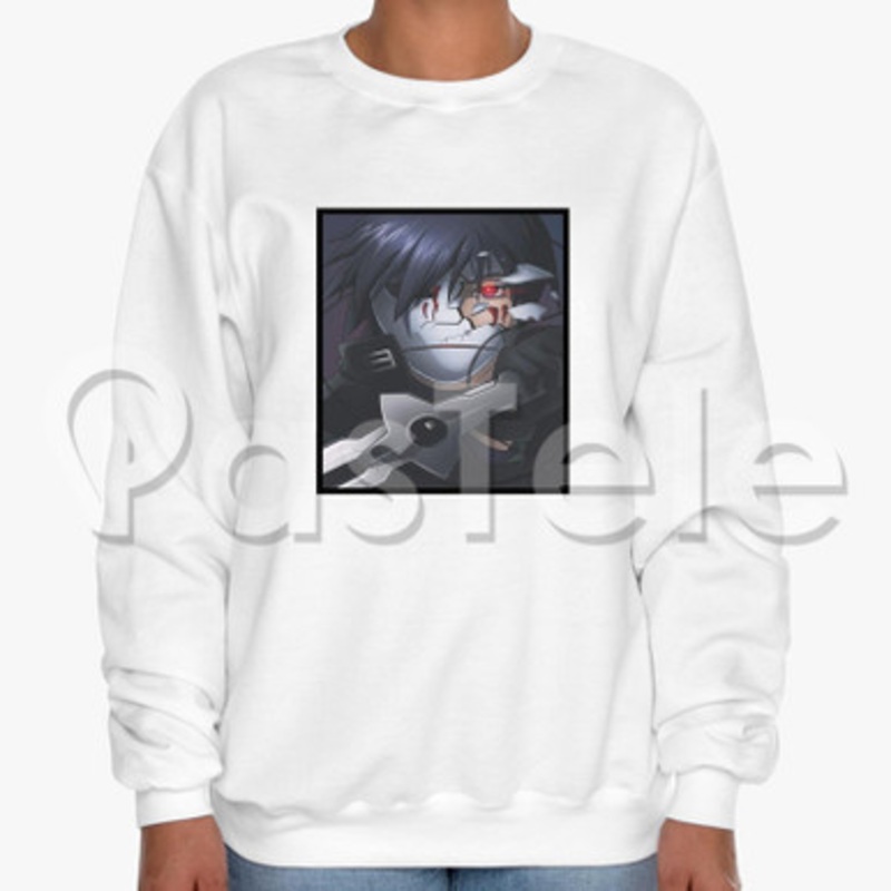 Darker than Black Custom Unisex Crewneck Sweatshirt Cotton Polyester Fabric