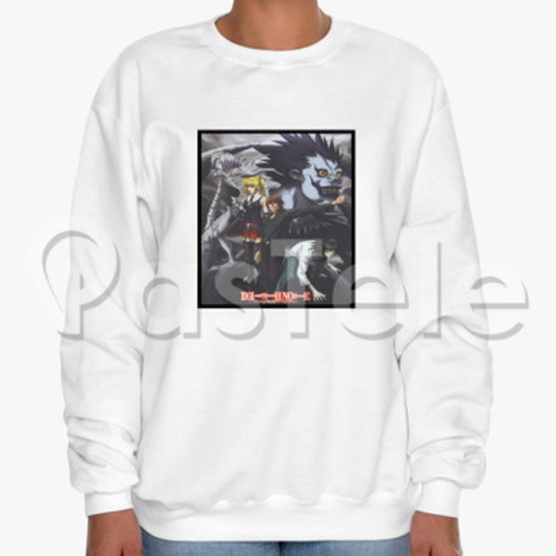 Death Note Custom Unisex Crewneck Sweatshirt Cotton Polyester Fabric