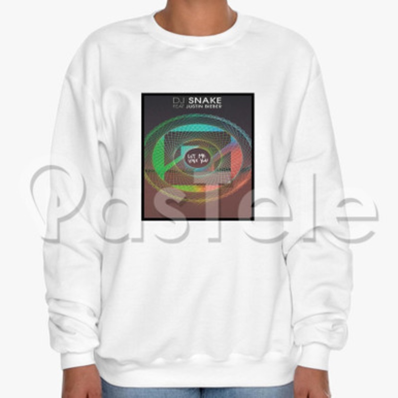 DJ Snake Zedd Let Me Love You ft Justin Bieber Custom Unisex Crewneck Sweatshirt Cotton Polyester F