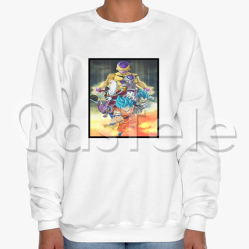 Dragon Ball Super Custom Unisex Crewneck Sweatshirt Cotton Polyester Fabric