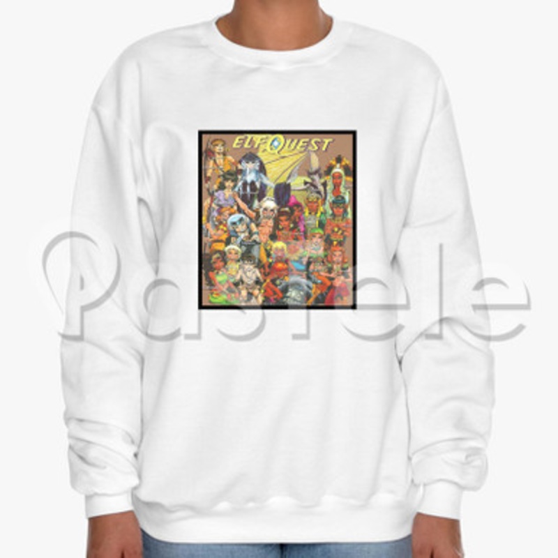 Elfquest Winter Special Custom Unisex Crewneck Sweatshirt Cotton Polyester Fabric