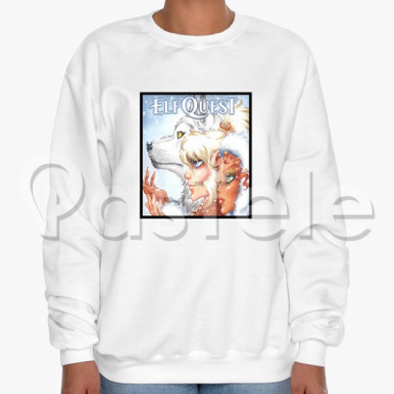 Elfquest Winter Special II Custom Unisex Crewneck Sweatshirt Cotton Polyester Fabric