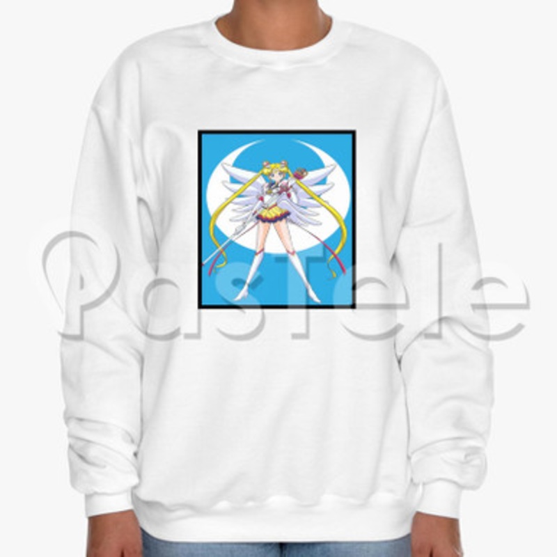 Eternal Sailor Moon Custom Unisex Crewneck Sweatshirt Cotton Polyester Fabric