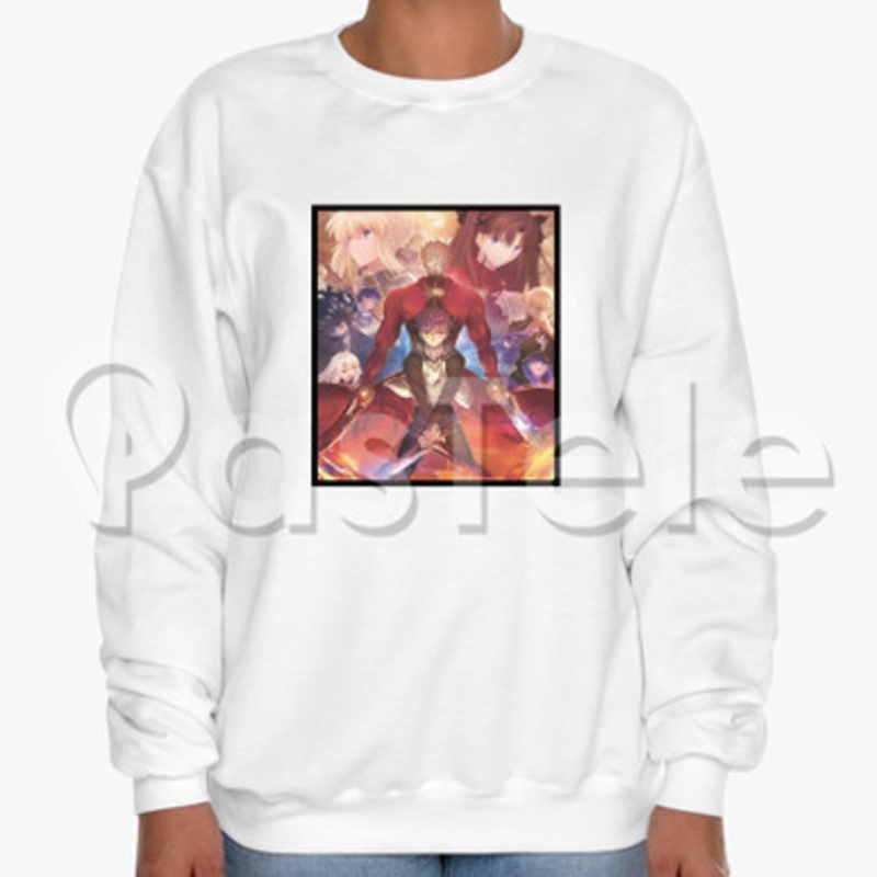 Fate stay night Unlimited Blade Works Custom Unisex Crewneck Sweatshirt Cotton Polyester Fabric
