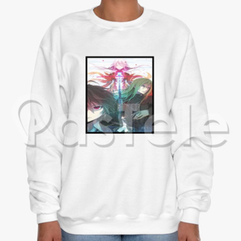 Guilty Crown 2 Custom Unisex Crewneck Sweatshirt Cotton Polyester Fabric
