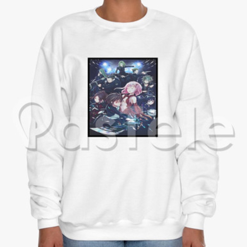 Guilty Crown Custom Unisex Crewneck Sweatshirt Cotton Polyester Fabric
