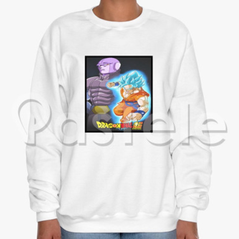 Hit vs Goku Dragon Ball Super Custom Unisex Crewneck Sweatshirt Cotton Polyester Fabric