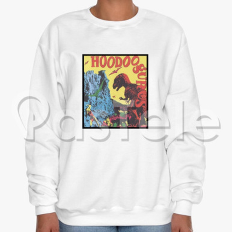 Hoodoo Gurus Custom Unisex Crewneck Sweatshirt Cotton Polyester Fabric