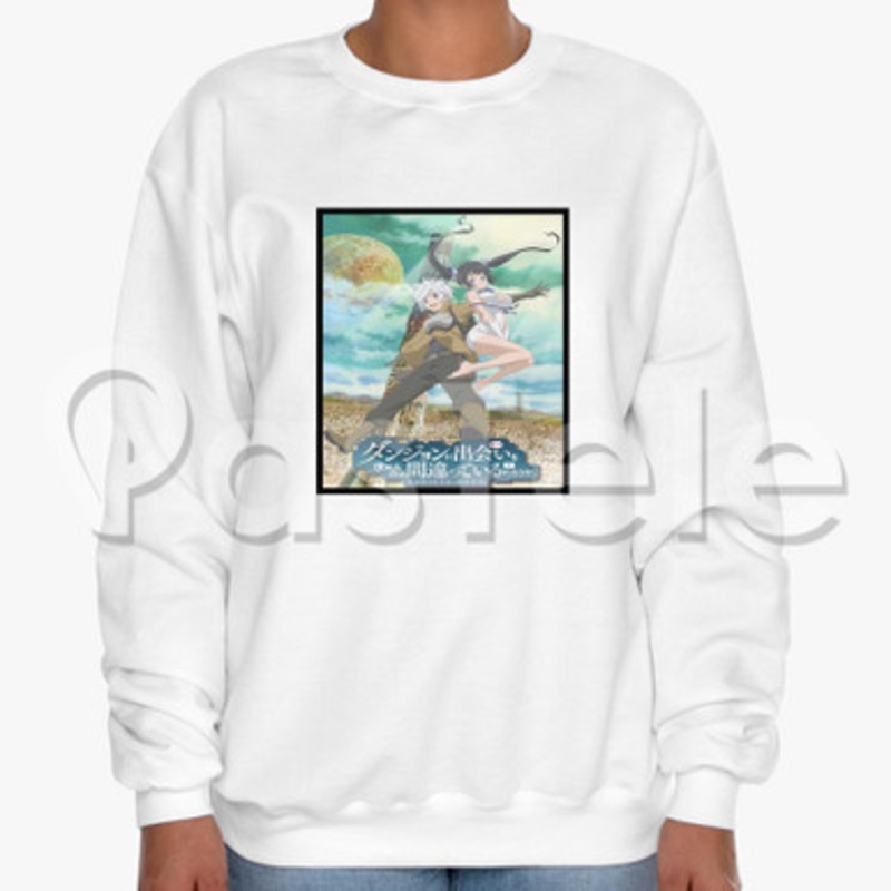 Is It Wrong to Try to Pick Up Girls in a Dungeon Custom Unisex Crewneck Sweatshirt Cotton Polyester