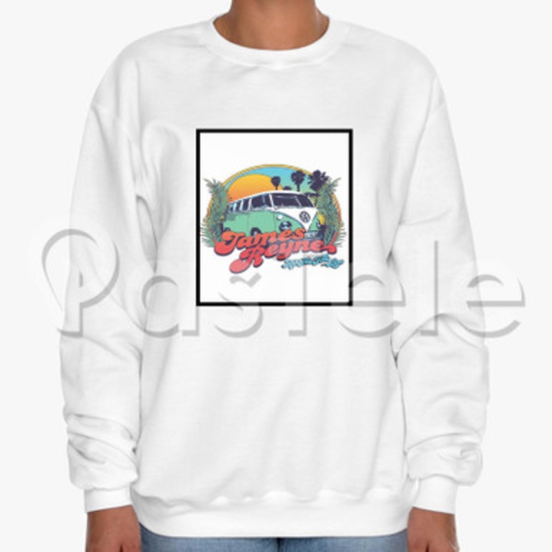 James Reyne Custom Unisex Crewneck Sweatshirt Cotton Polyester Fabric