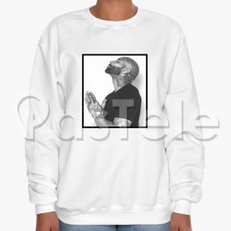 Joe Budden Custom Unisex Crewneck Sweatshirt Cotton Polyester Fabric