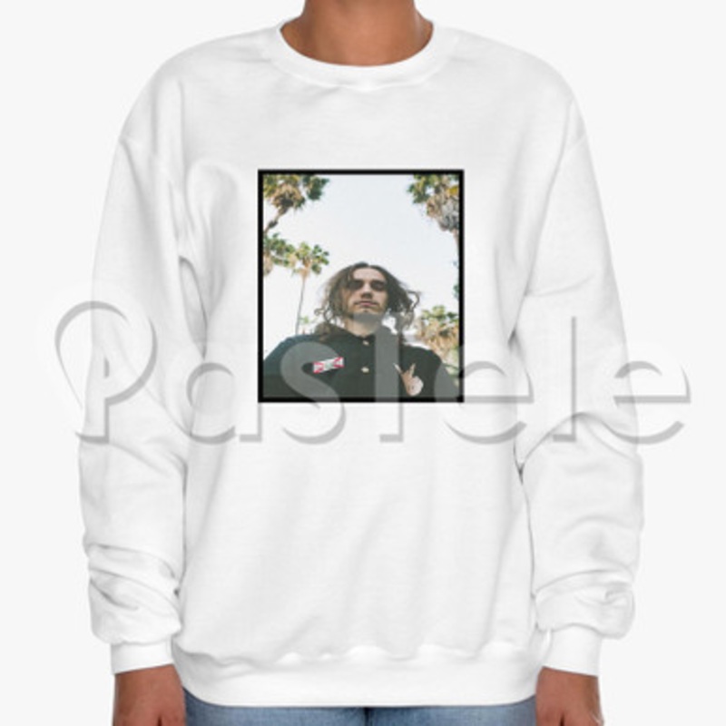 Kevin Pouya Custom Unisex Crewneck Sweatshirt Cotton Polyester Fabric