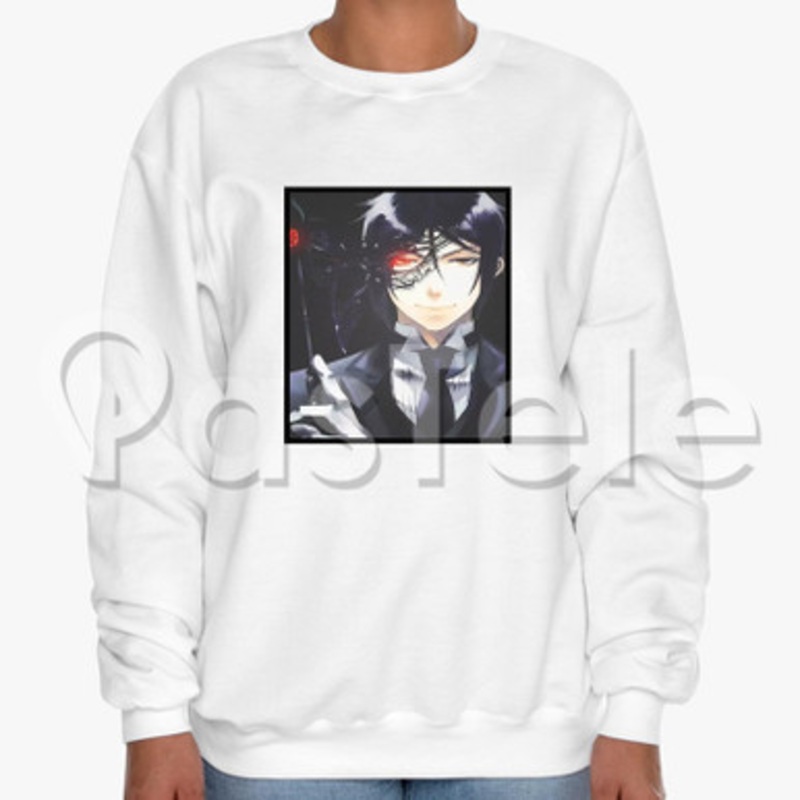 Kuroshitsuji Black Butler Custom Unisex Crewneck Sweatshirt Cotton Polyester Fabric