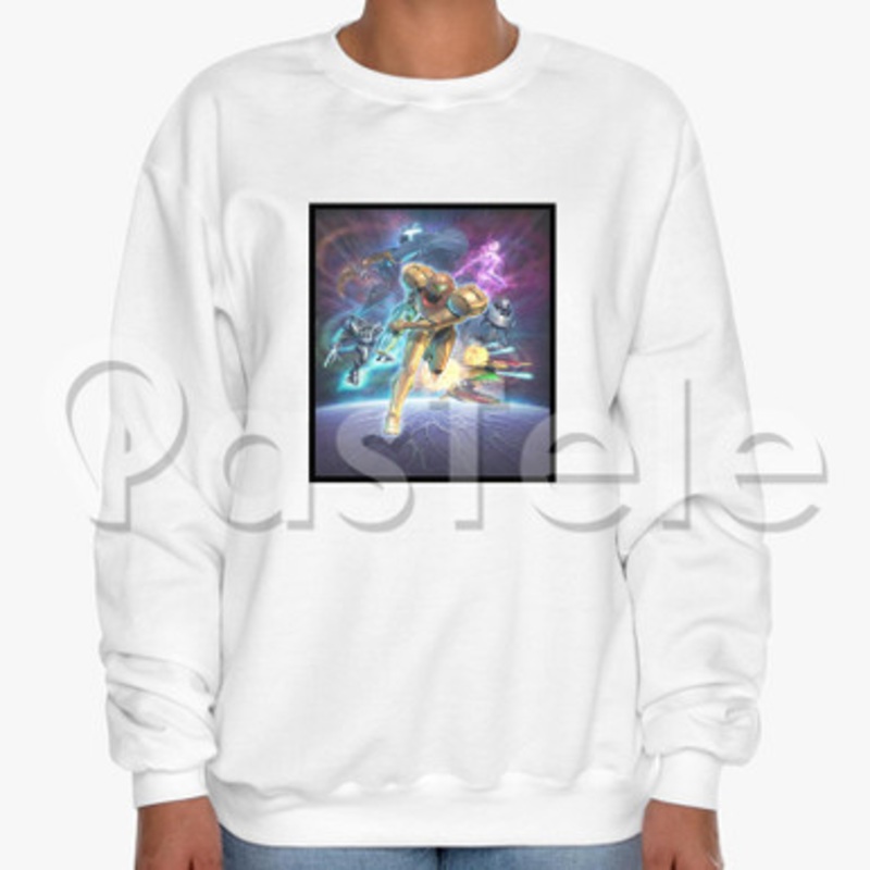 Metroid Prime 3 Corruption Custom Unisex Crewneck Sweatshirt Cotton Polyester Fabric