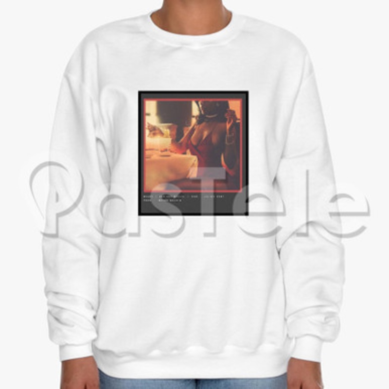 Migos Ft Lil Uzi Vert Bad and Boujee Custom Unisex Crewneck Sweatshirt Cotton Polyester Fabric