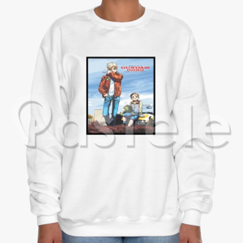 Mobile Suit Gundam 0080 War in the Pocket Custom Unisex Crewneck Sweatshirt Cotton Polyester Fabric