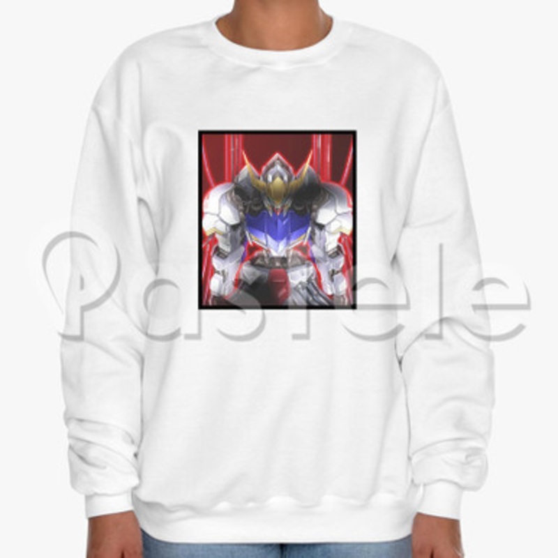 Mobile Suit Gundam Iron Blooded Orphans Custom Unisex Crewneck Sweatshirt Cotton Polyester Fabric