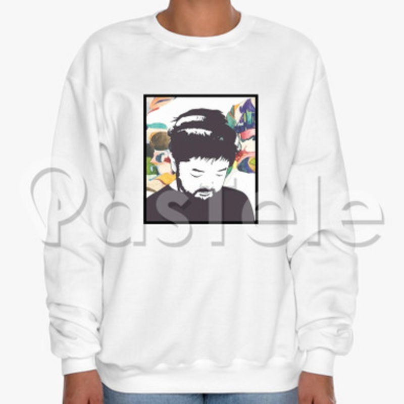 Nujabes Japanese Rapper Custom Unisex Crewneck Sweatshirt Cotton Polyester Fabric