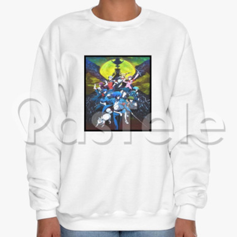 Persona 3 the Movie 4 Custom Unisex Crewneck Sweatshirt Cotton Polyester Fabric